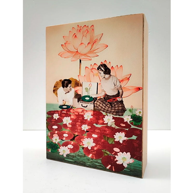 Caja de luz A4 - "Dj's botánicos" de El Lucernario