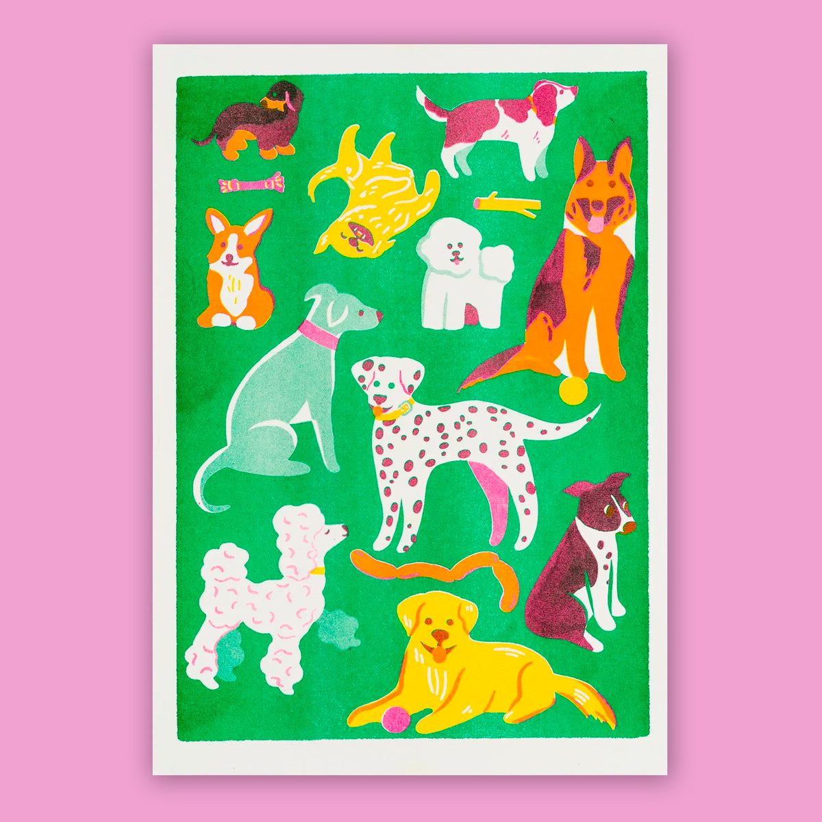 Print de Naomi Wilkinson A3 - "Dog" 🐶