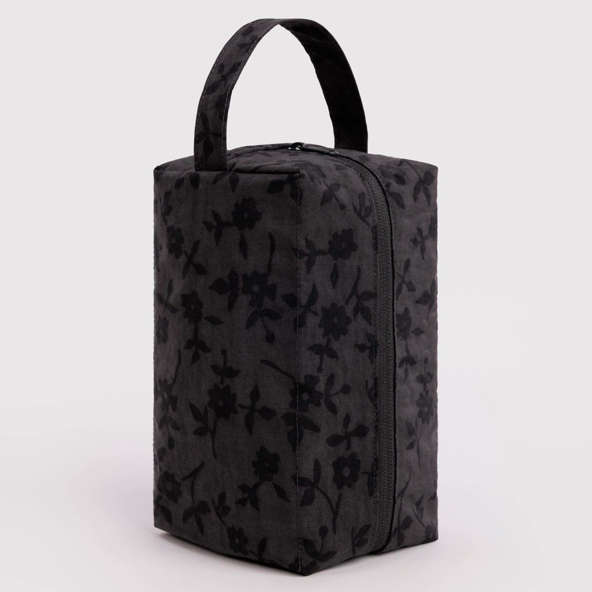 Neceser Baggu - Charcoal Ditsy Floral