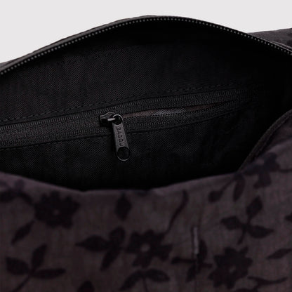 Neceser Baggu - Charcoal Ditsy Floral