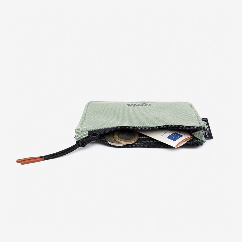 Monedero Lefrik - Draft Coin Purse New Sage