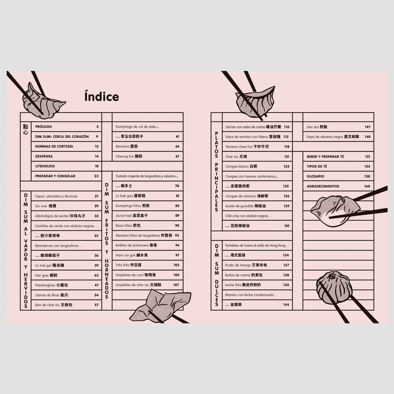 Libro - "Dumplings y otros dim sum" de  Karin Lei