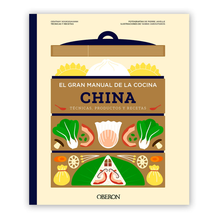 Libro - "El Gran Manual de la Cocina China" de Orathay Souksisavanh