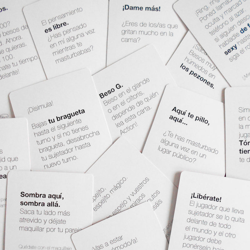 Juego de mesa para parejas - "El juego más sexy del mundo"