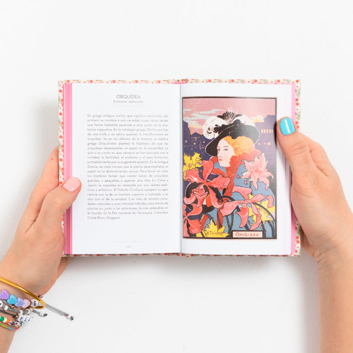 Libro - "El pequeño libro del Lenguaje de las Flores" de Nathalie Chahine