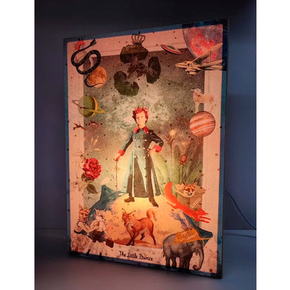 Caja de luz A4 - "El Principito" de El Lucernario