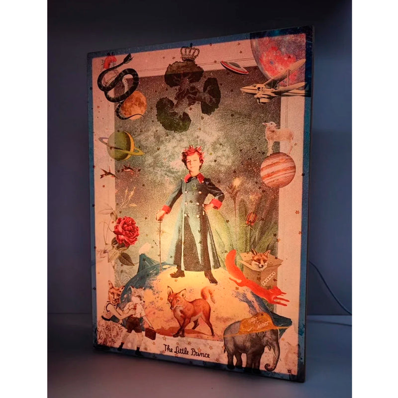 Caja de luz A4 - "El Principito" de El Lucernario