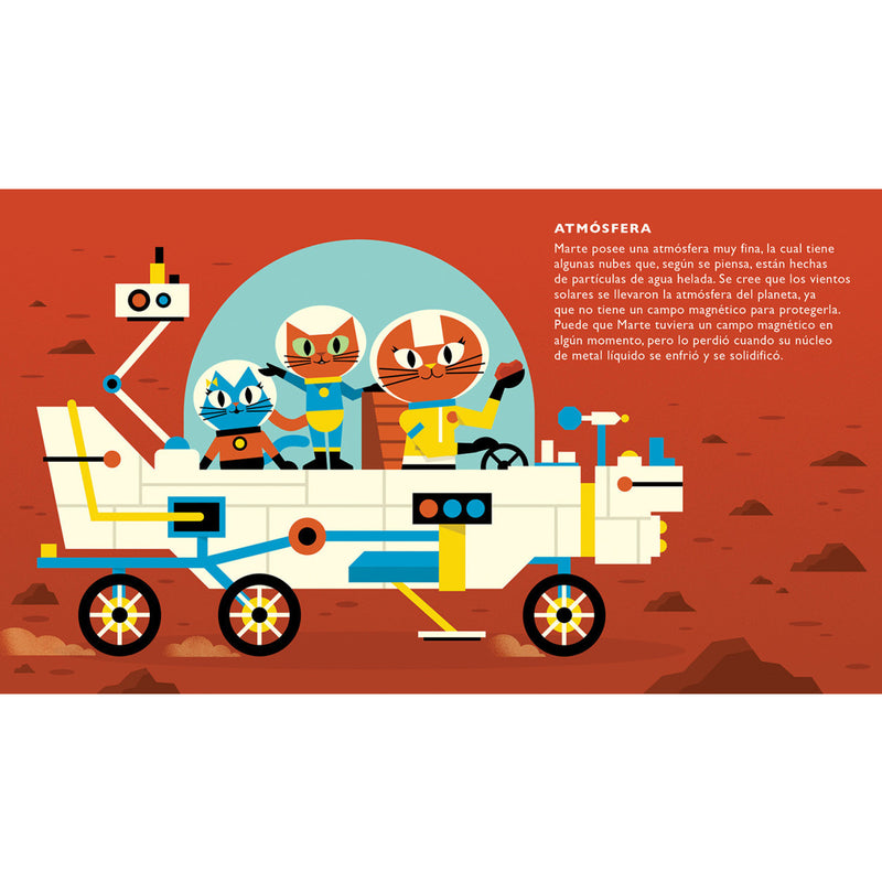 Libro - "El profesor Astro Cat y las fronteras del espacio" de  Dominic Walliman y Ben Newman