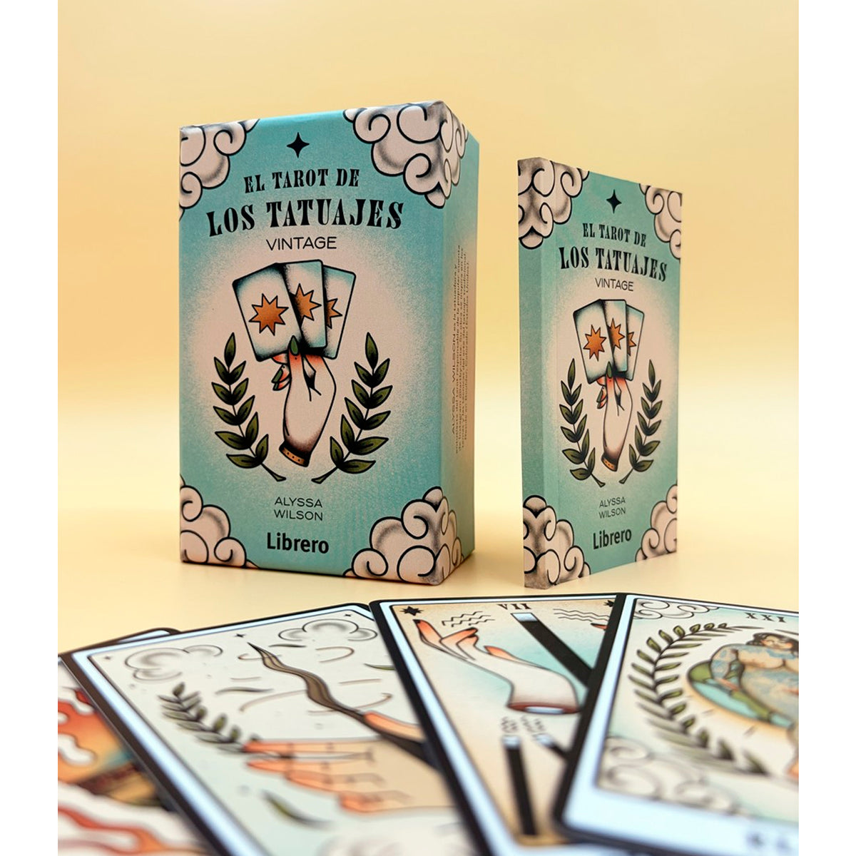 Baraja de Tarot - "El Tarot de los tatuajes vintage" de Alyssa Wilson