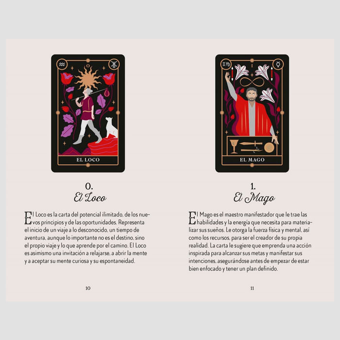 Baraja de Tarot - "El Tarot Mágico de La Bruja del Bosque" de Lindsay Squire