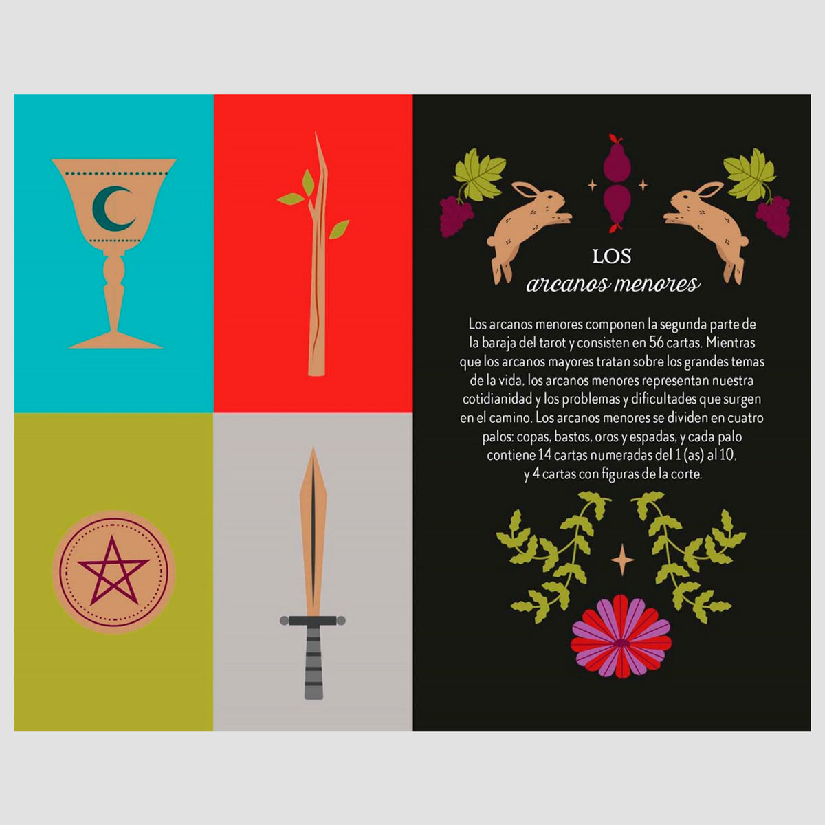 Baraja de Tarot - "El Tarot Mágico de La Bruja del Bosque" de Lindsay Squire