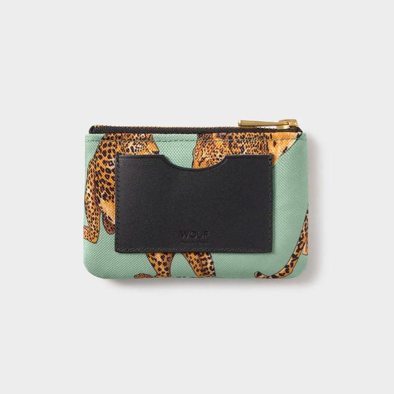 Cartera Wouf - Emerald Leopard 🐆