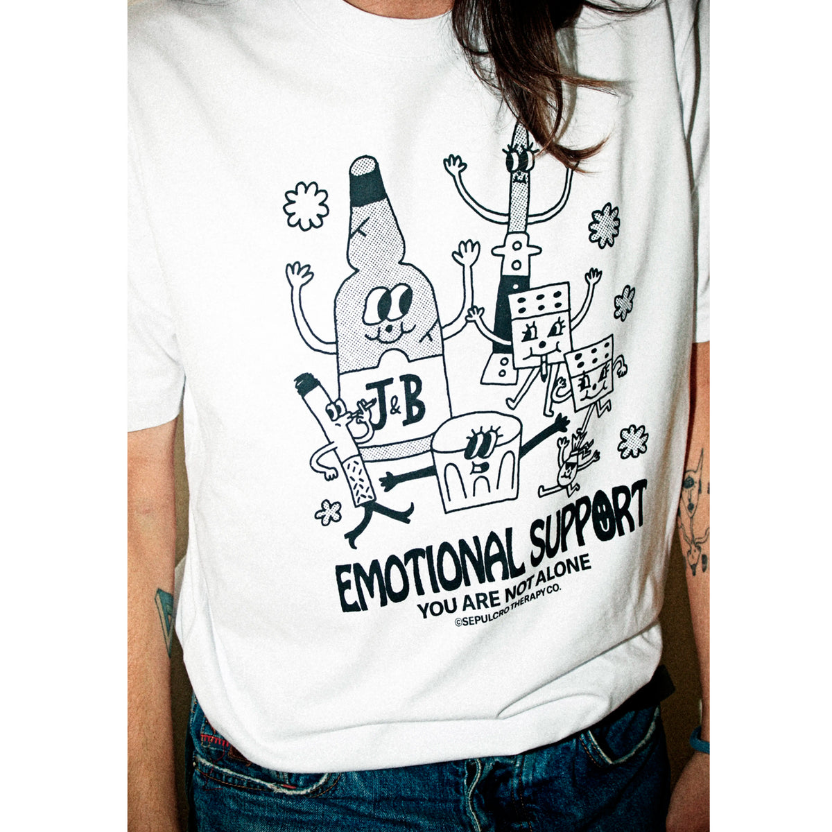 Camiseta - "Emotional Support"