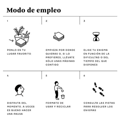 Pasatiempos - Enigmas criminales para mentes perspicaces 🕵️‍♂️