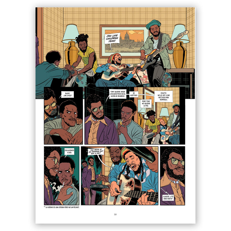 Libro - "Érase una vez en Jamaica" de Loulou Dedola y Luca Ferrara