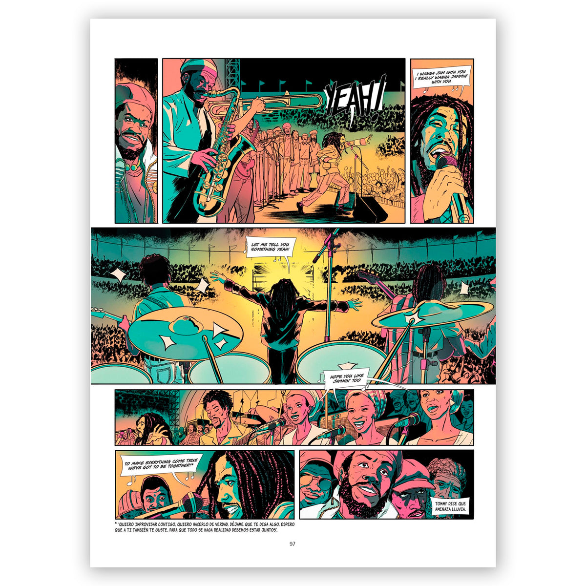 Libro - "Érase una vez en Jamaica" de Loulou Dedola y Luca Ferrara