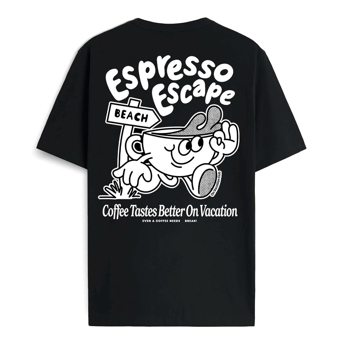Camiseta On Vacation Club - Espresso Escape ☕