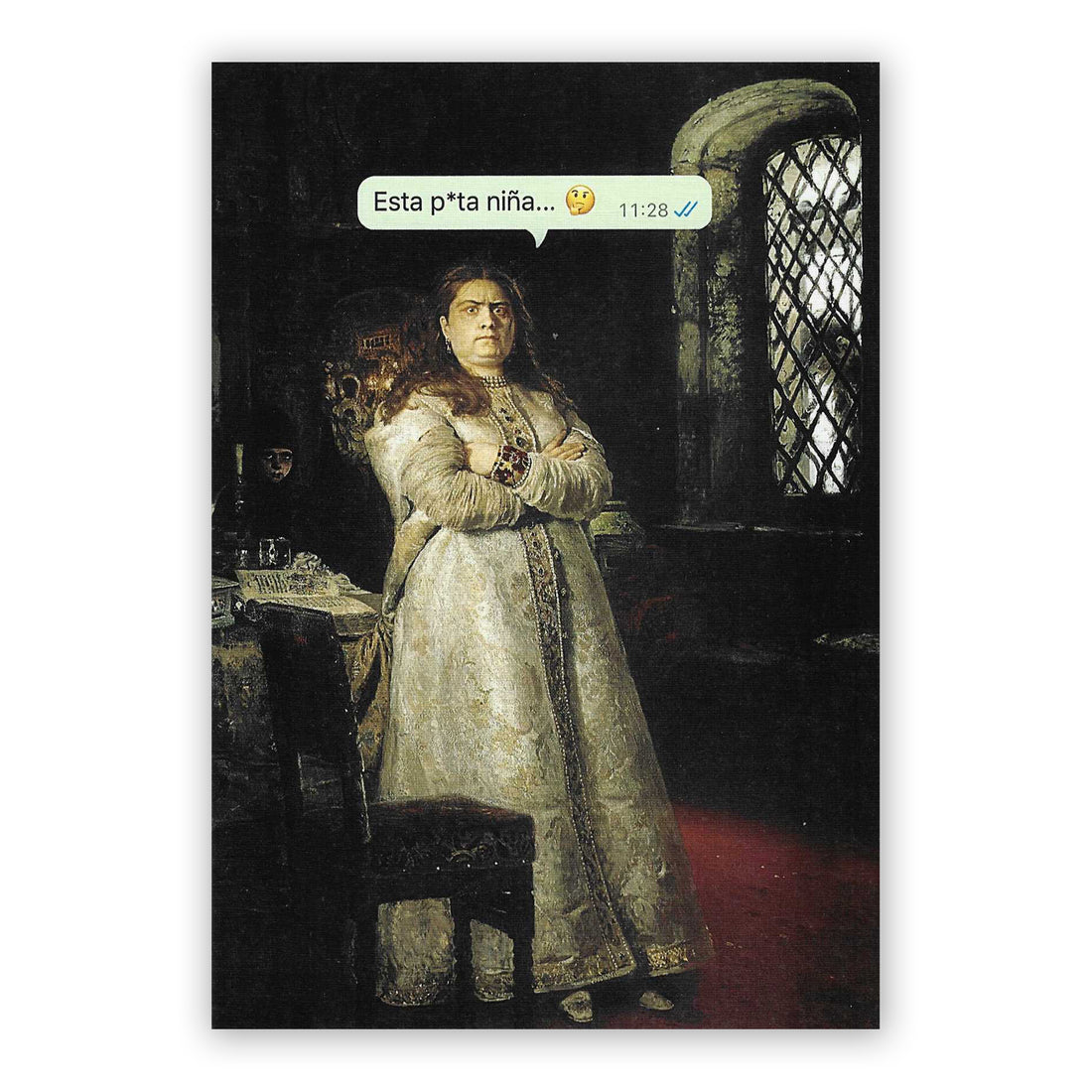 Print de La última croqueta A5 - "Esta P*ta Niña"