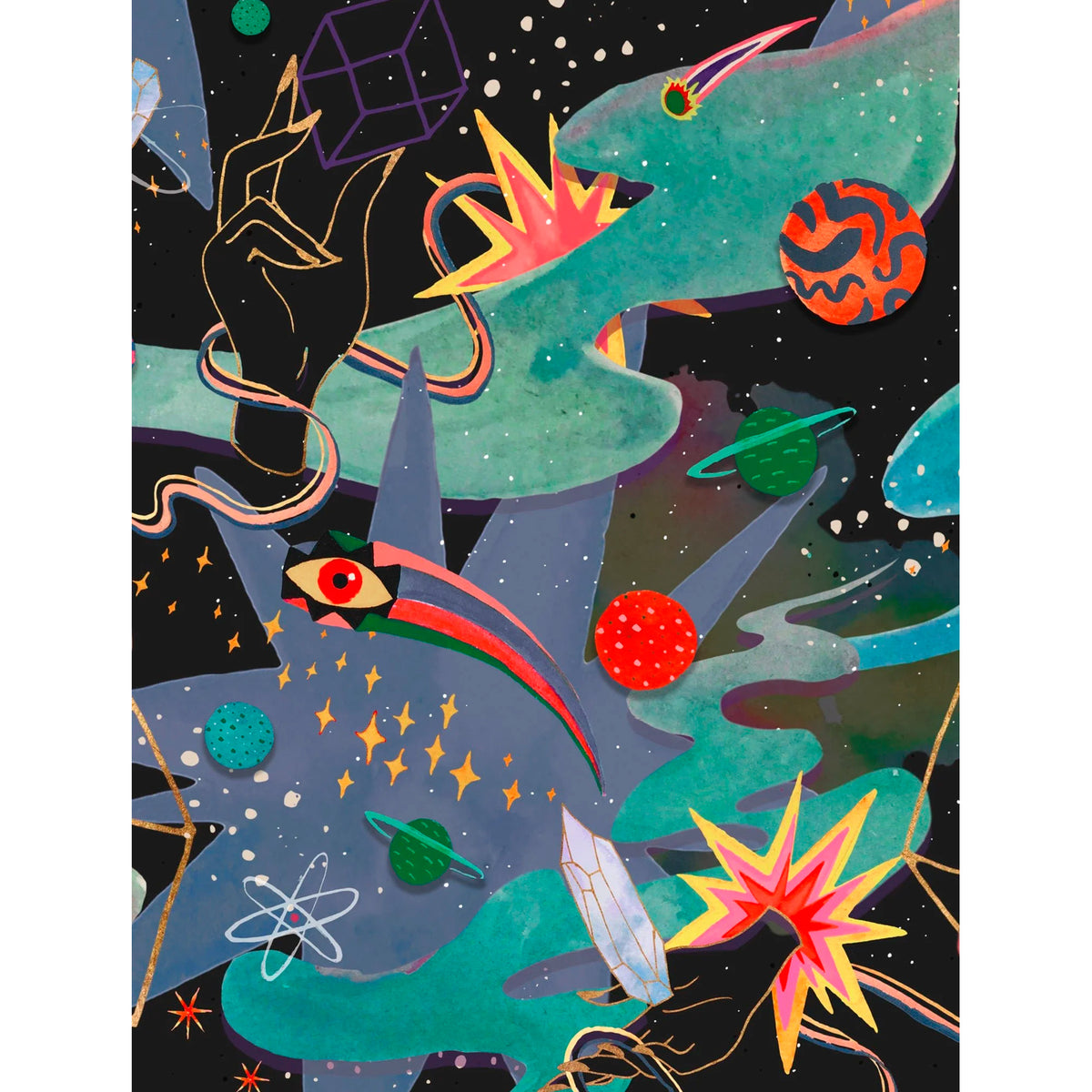 Shorts Pitaya - Door of the Cosmos