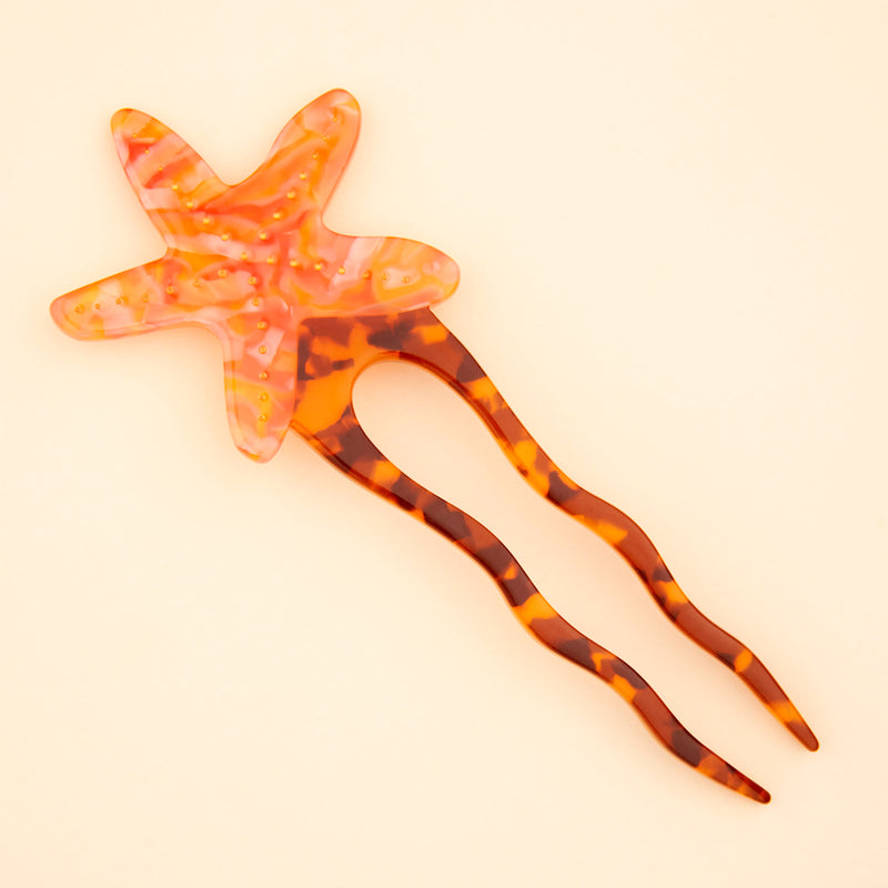Palillo para el pelo - Estrella de mar