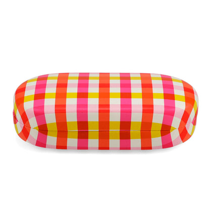 Funda de gafas - Pink Gingham