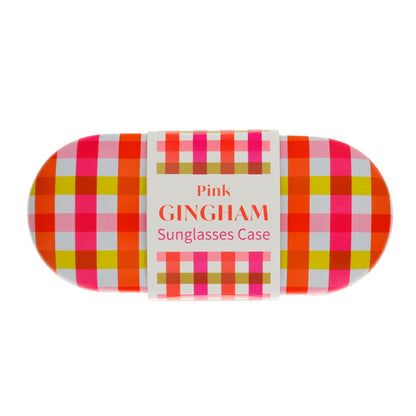 Funda de gafas - Pink Gingham