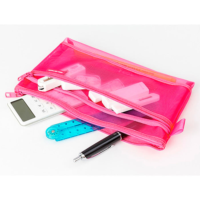 Estuche de malla - Pink