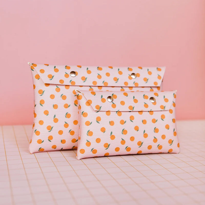Estuche - Naranjas pink