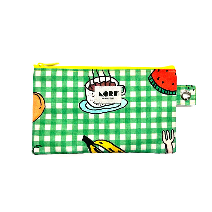 Estuche Lori Barcelona - Picnic Verde