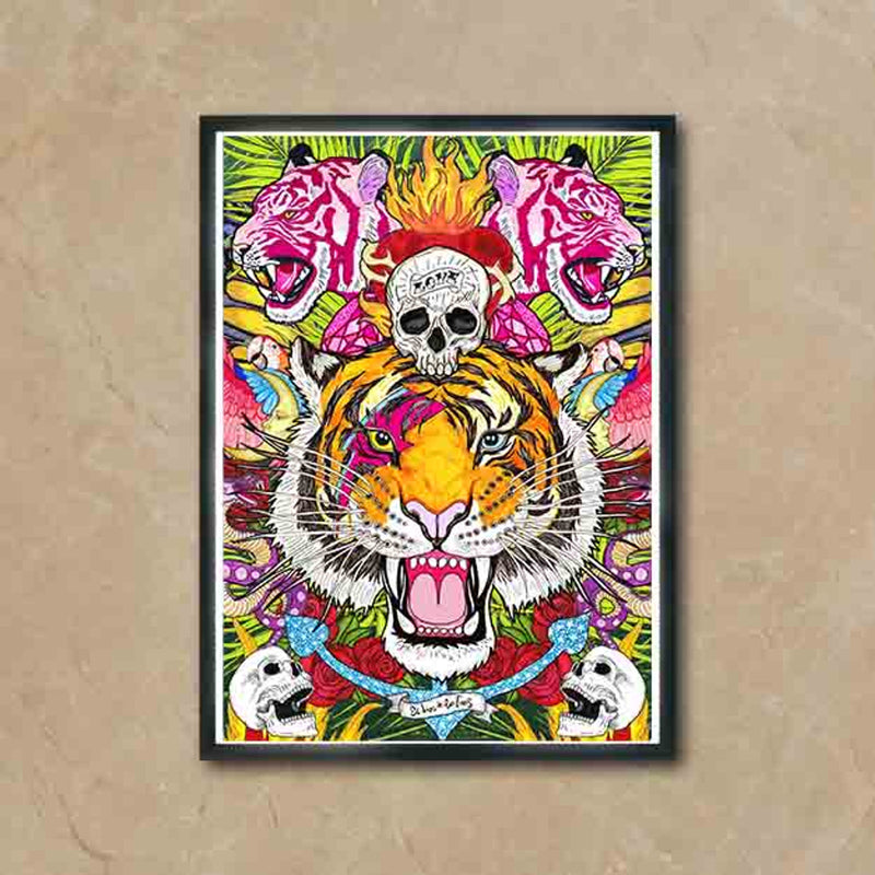 Print de El dios de los tres A4 - "Éxtasis"