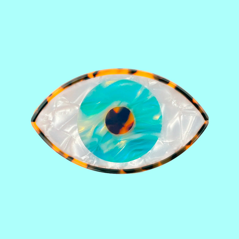 Pinza para el pelo - Ojo Azul