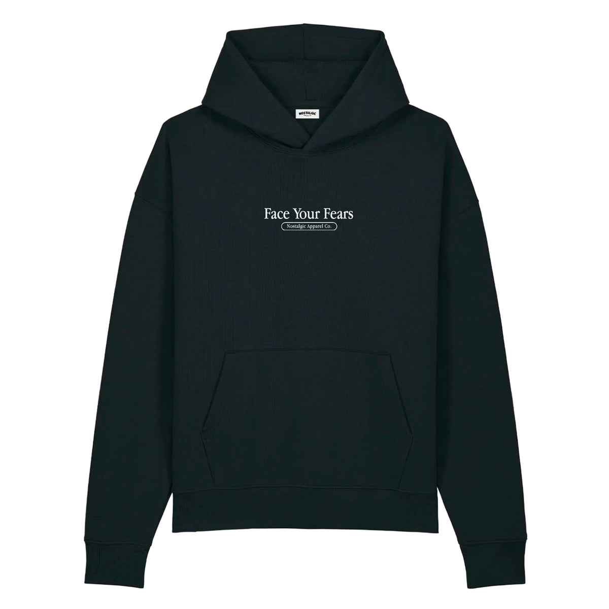 Sudadera Nostalgic Apparel - "Face Your Fears" 🐊🦷