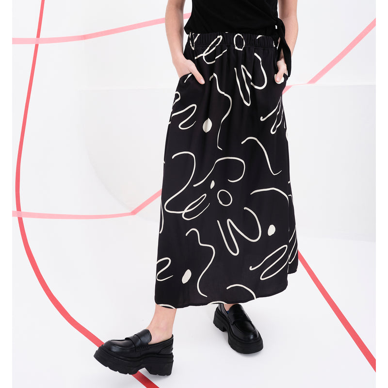 Falda Béhulah - Lee Negro