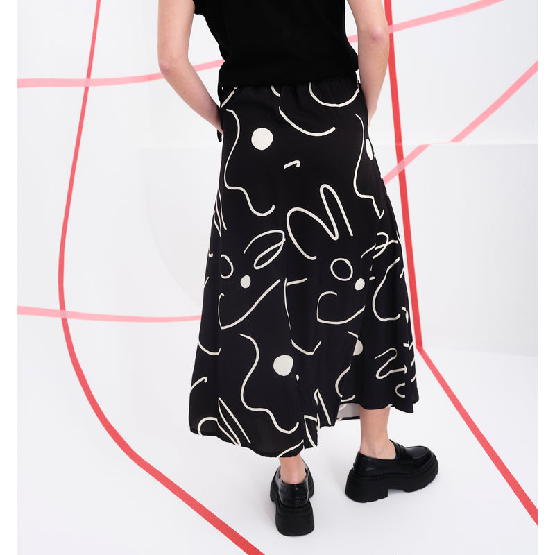 Falda Béhulah - Lee Negro