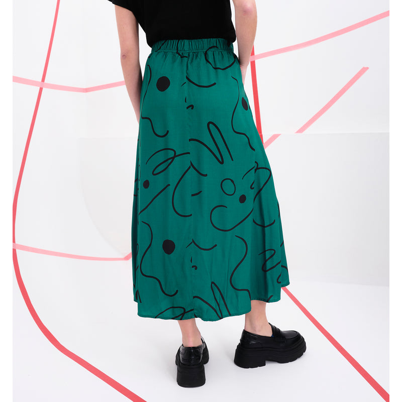 Falda Béhulah - Lee Verde