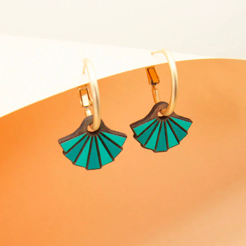 Pendientes de aro Materia Rica - Falling Pleats