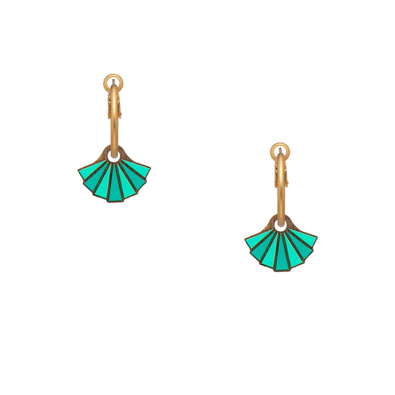 Pendientes de aro Materia Rica - Falling Pleats