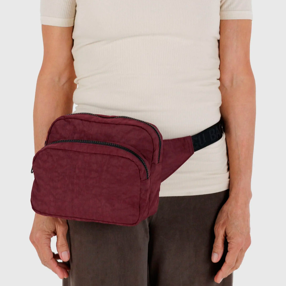 Riñonera Baggu - Mahogany