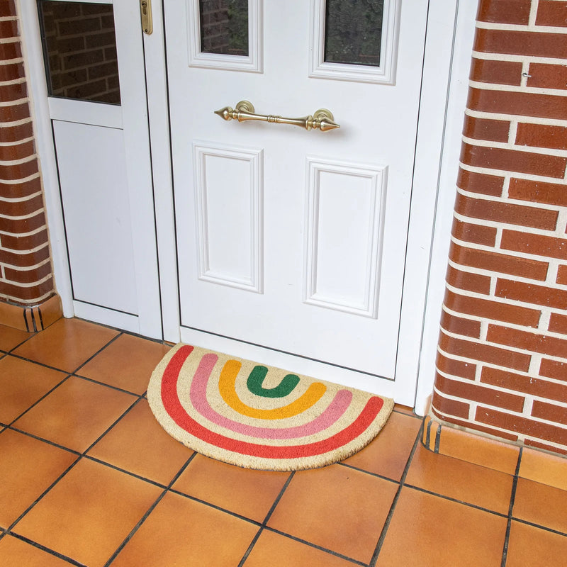 Felpudo - Arcoíris Boho 🌈