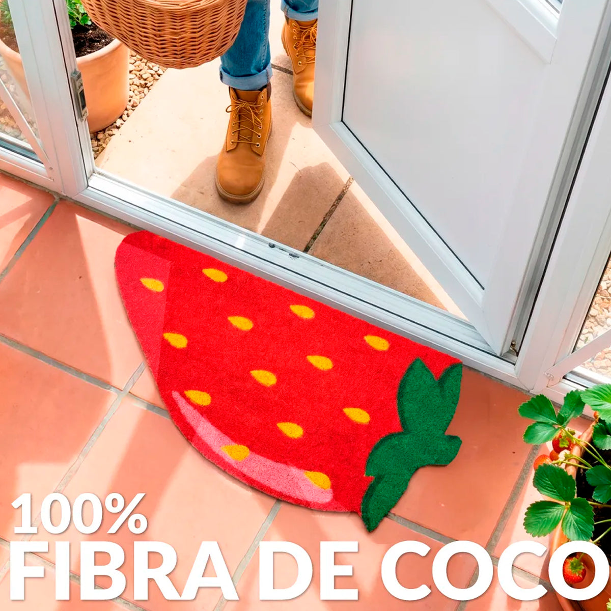 Felpudo Fisura - Fresa 🍓