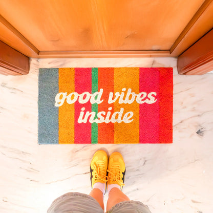 Felpudo Fisura - "Good vibes inside"