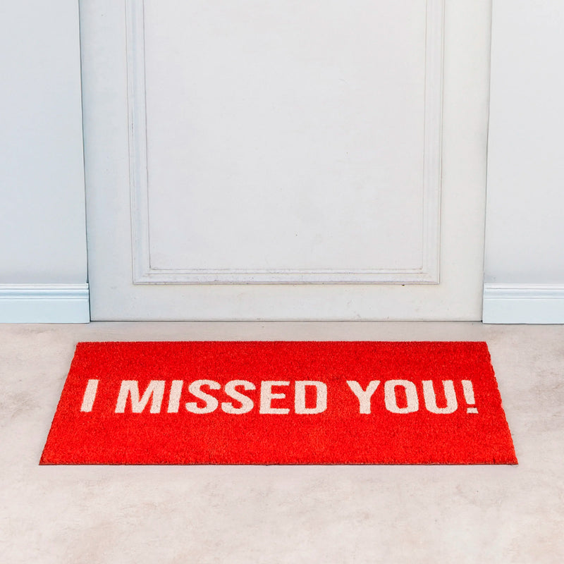 Felpudo Fisura - "I missed you"