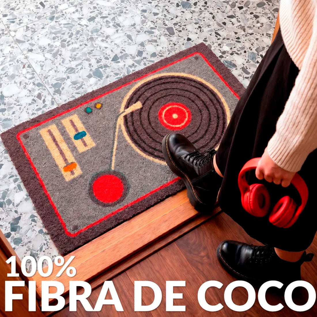 Felpudo Fisura - Tocadiscos 🎶💿