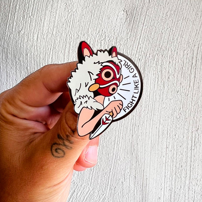 Pin La Barbuda - "Fight Like a Girl"