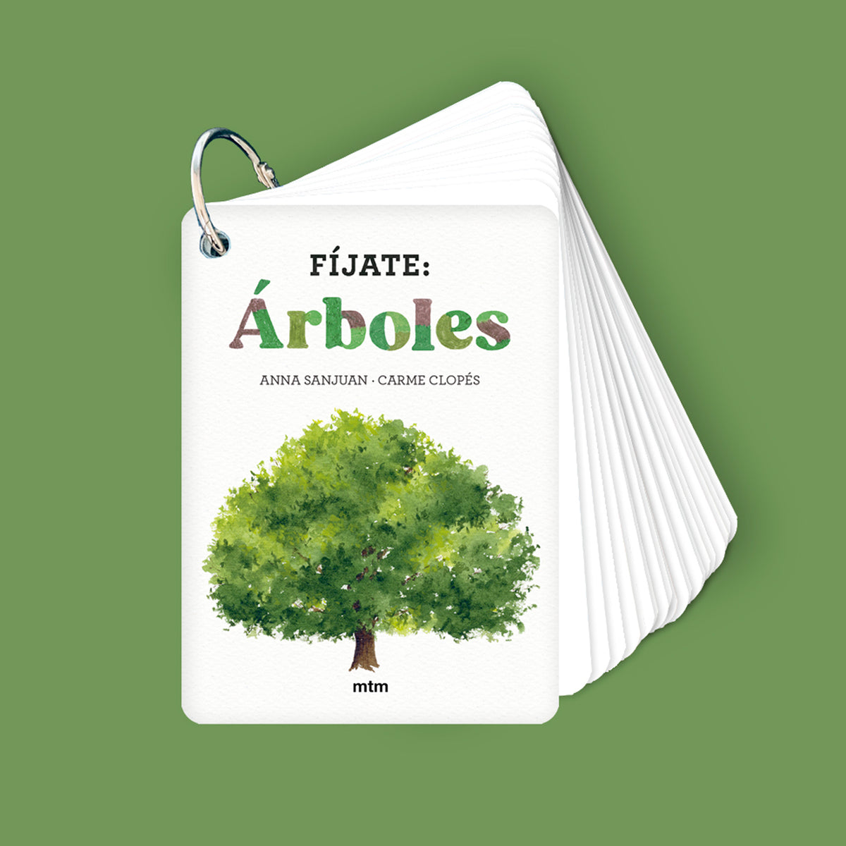 Guía - "Fíjate: Árboles" de Anna Sanjuan y Carme Clopés