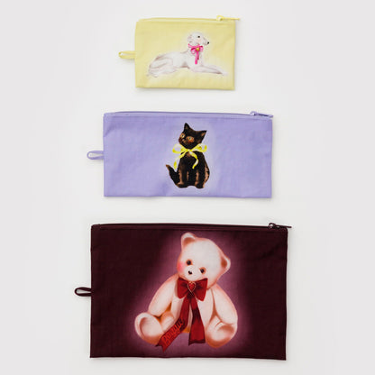 Bolsitas con cremallera Baggu - Fancy Animals 🐱🐶🧸