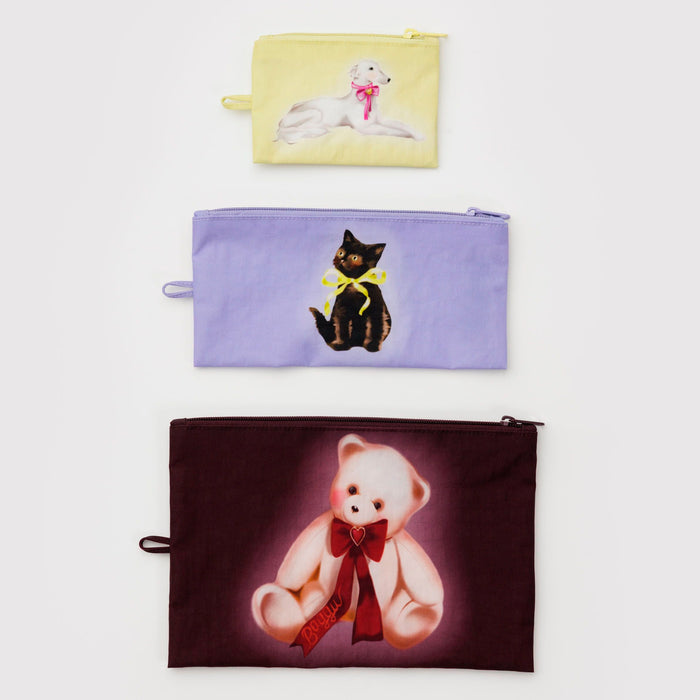 Bolsitas con cremallera Baggu - Fancy Animals 🐱🐶🧸
