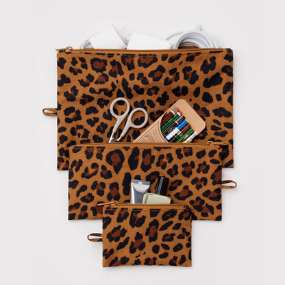 Bolsitas con cremallera Baggu - Leopard