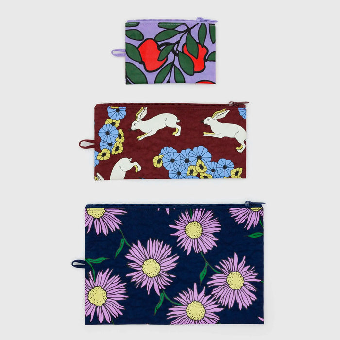 Bolsitas con cremallera Baggu - Night Orchard
