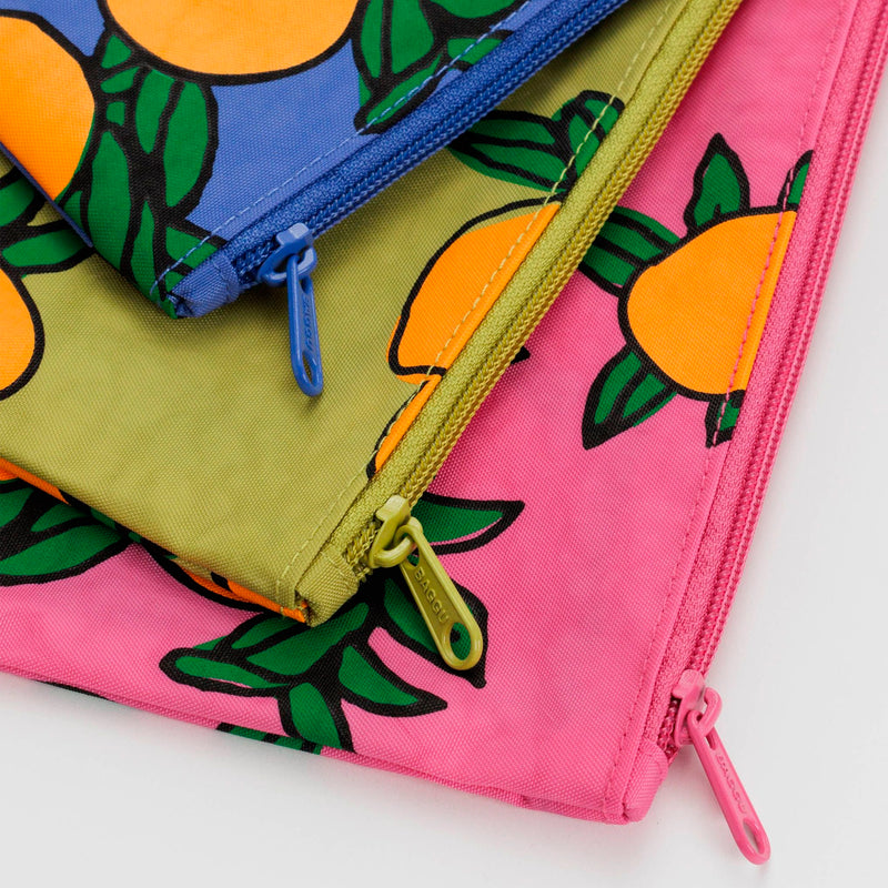 Bolsitas con cremallera Baggu - Orange Trees 🍊